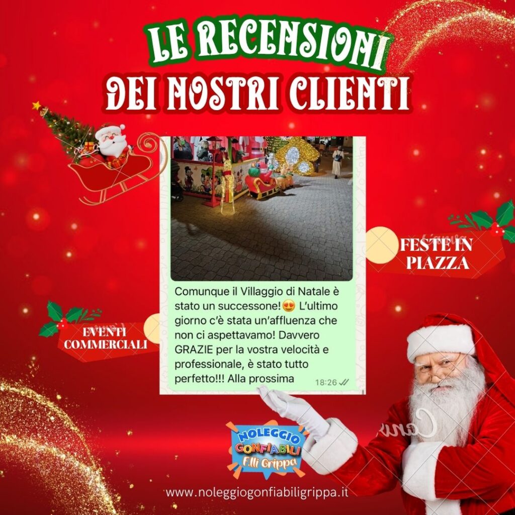 recensioni noleggio gonfiabili grippa